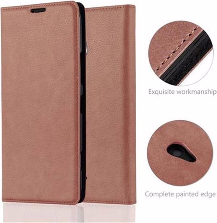 Actual product image Cadorabo Book Invisible Magnet Cover (Nokia Lumia 1320)