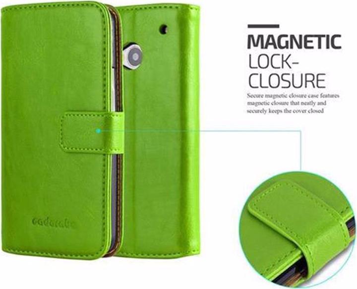 Actual product image Cadorabo Book Luxury Cover (HTC One M7)