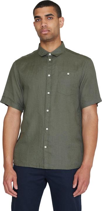 Immagine prodotto KnowledgeCotton Apparel Regular Linen S/S Shirt (S)