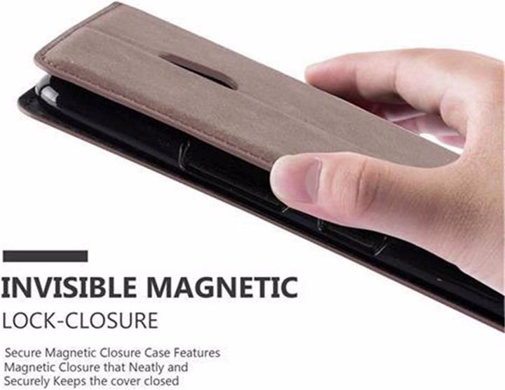 Actual product image Cadorabo Book Invisible Magnet Cover (Nokia Lumia 1320)