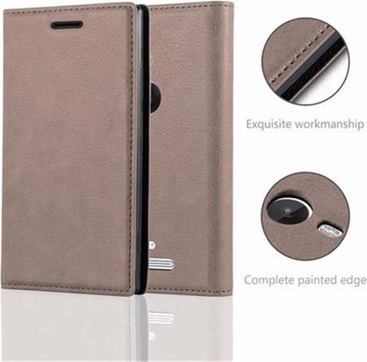 Actual product image Cadorabo Book Invisible Magnet Cover (Nokia Lumia 925)