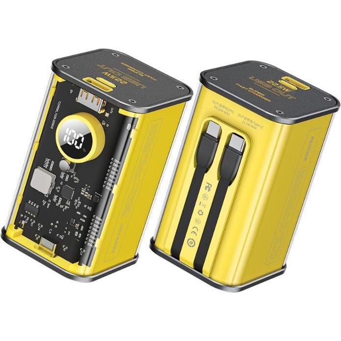 Wekome Power nbank Super Fast Charging (20000 mAh), Powerbank, Gelb