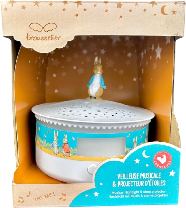 Actual product image Trousselier Music night light & starry sky, Peter Hase