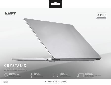 Actual product image Laut Crystal-X Hardcase 13" - Ultralight & scratch resistant (13.60", Apple)