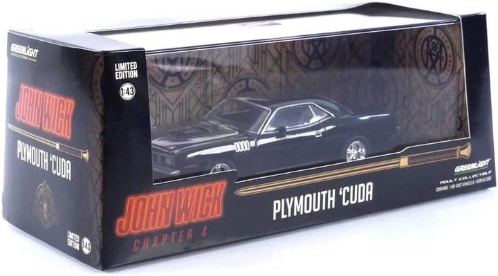 Image du produit Greenlight Collectibles Greenlight 86641 Voiture miniature à collectionner, Noir