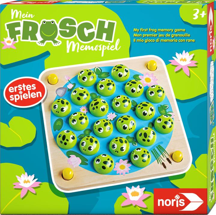 Actual product image Noris My Frog Memo Game (German, French, Italian, English)