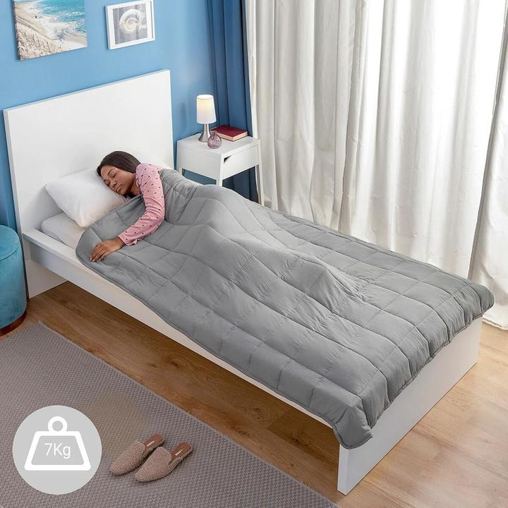 Actual product image InnovaGoods Weighted blanket 120 x 180 cm (180 x 120 cm)