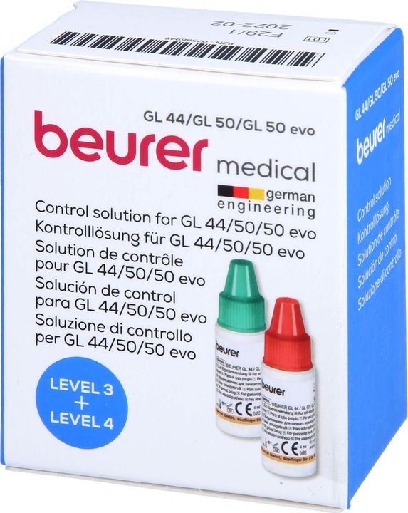 Produktbild Beurer GL 445055 evo Kontrolllösung LEVEL 3 LEVEL 4 (Kontrolllösung)