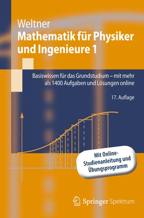 Produktbild Mathematik für Physiker und Ingenieure 1 (Deutsch, Klaus Weltner, 2012)