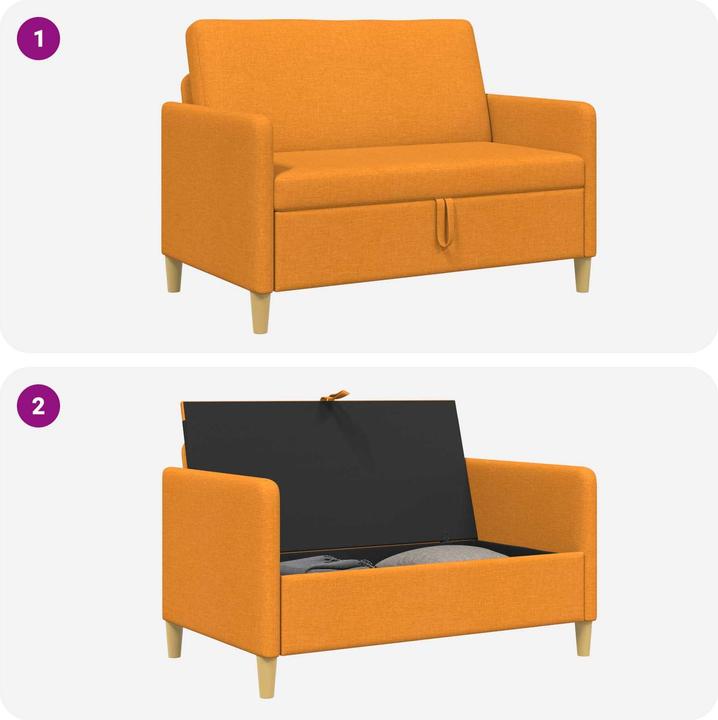 Produktbild vidaXL Modernes Sofa (2-Sitzer)