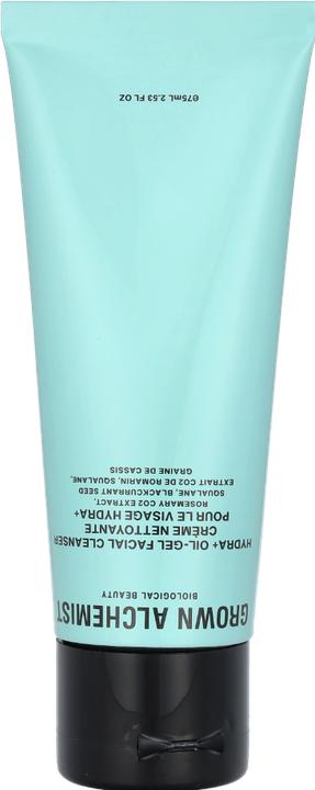 Image du produit Grown Alchemist Nettoyer "Hydra & Facial Oil Cleanser - Oil Gel Cleanser". (Gel nettoyant, 75 ml)