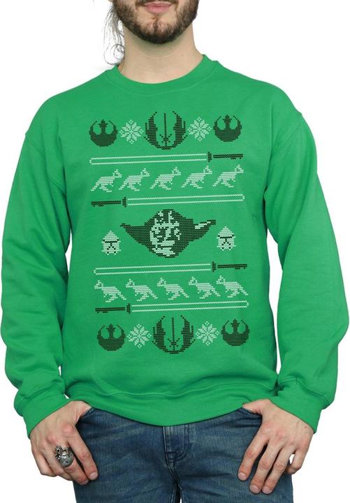 Produktbild Star Wars Yoda Christmas Tauntauns Sweatshirt (XL)
