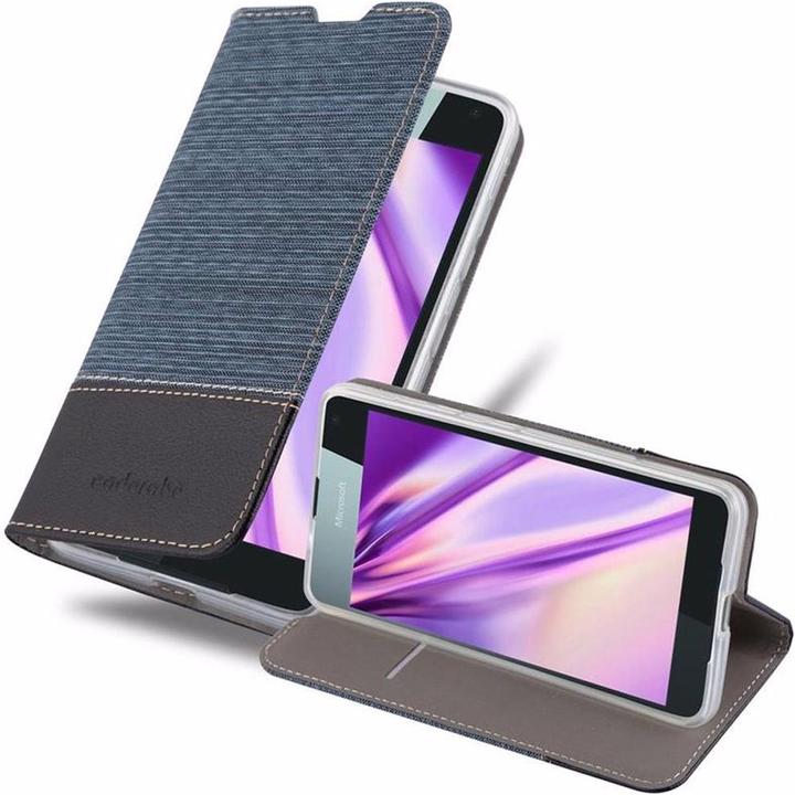 Actual product image Cadorabo Book Jeans Optics Cover (Microsoft Lumia 650)