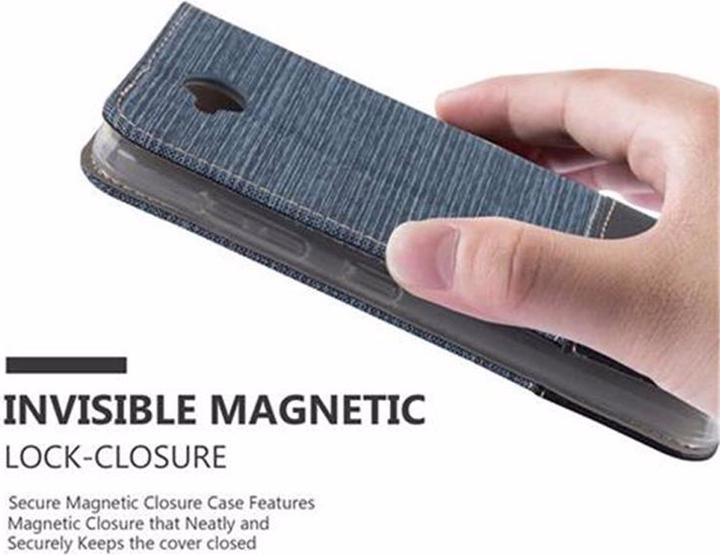 Actual product image Cadorabo Book Jeans Optics Cover (Microsoft Lumia 650)