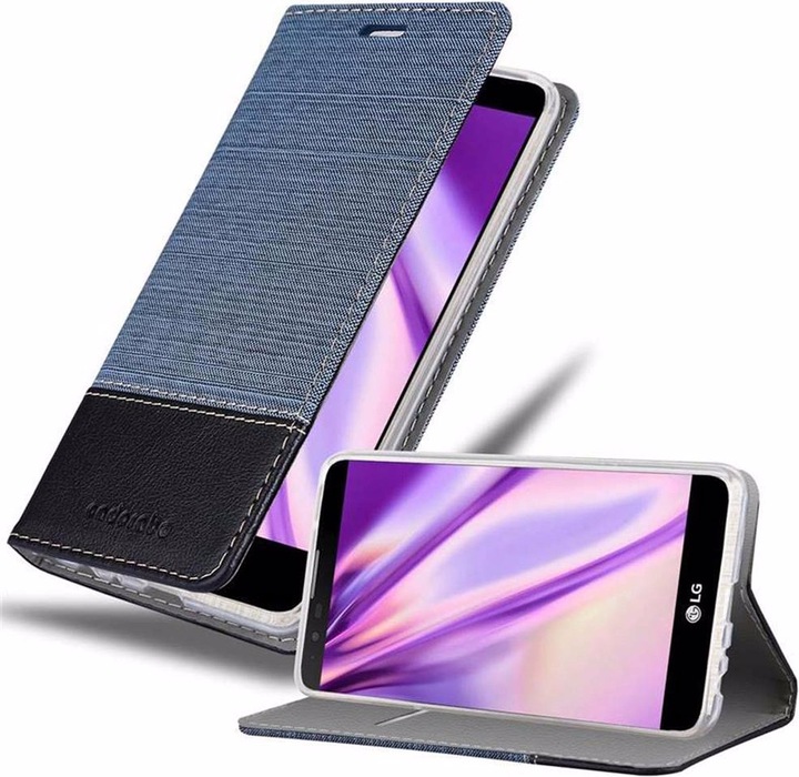 Actual product image Cadorabo Book Jeans Optics Cover (LG Stylus 2)