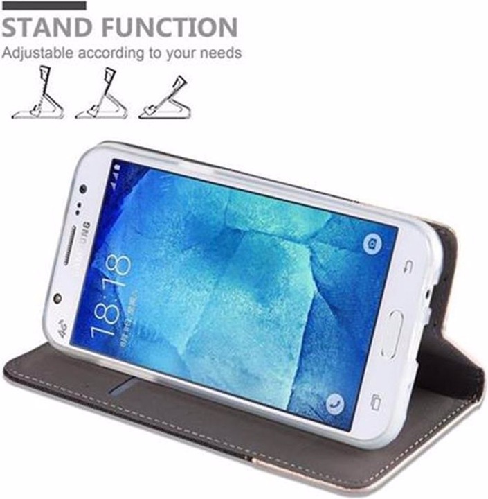 Actual product image Cadorabo Book Jeans Optics Cover (Samsung Galaxy J5 (2015))