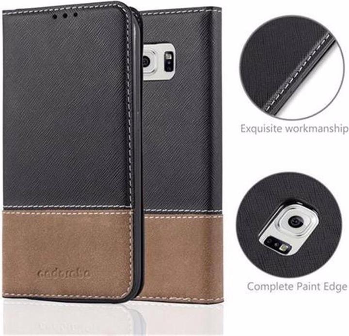 Actual product image Cadorabo Book X Wallet Cover (Samsung Galaxy S6)