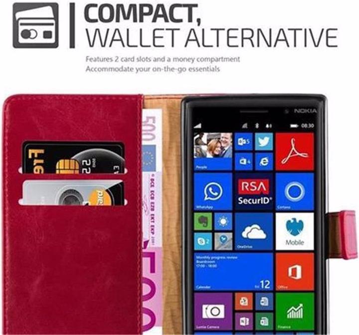 Actual product image Cadorabo Book Luxury Cover (Nokia Lumia 830)