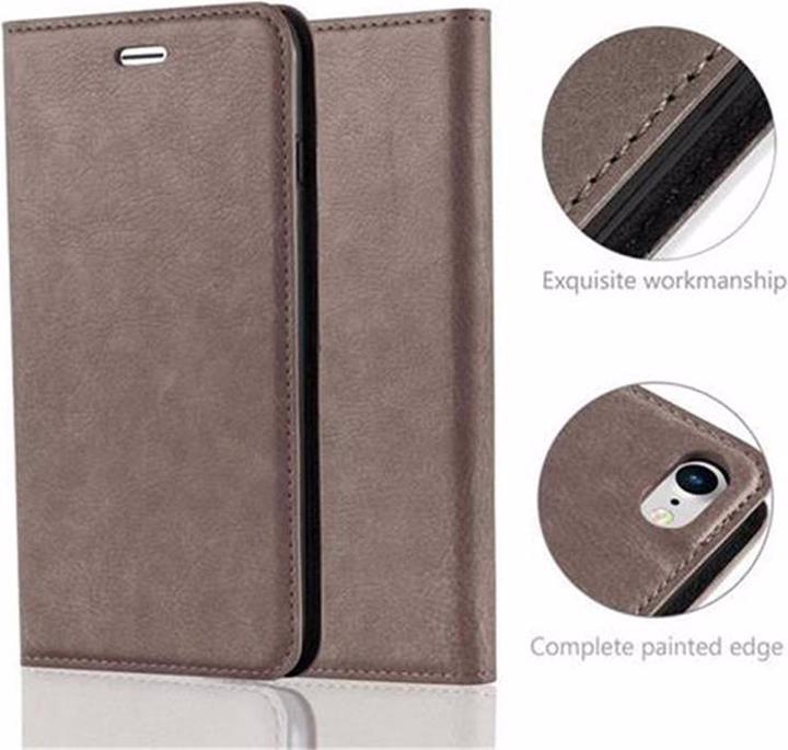 Produktbild Cadorabo Book Invisible Magnet Cover (Apple iPhone 7, Apple iPhone SE (2nd Gen))