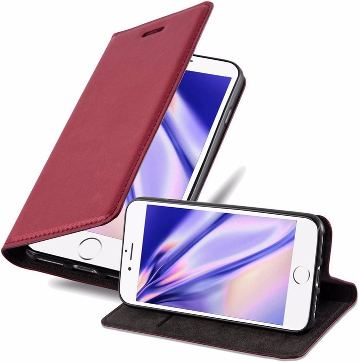 Actual product image Cadorabo Book Invisible Magnet Cover (Apple iPhone 7 Plus, Apple iPhone 7s Plus)