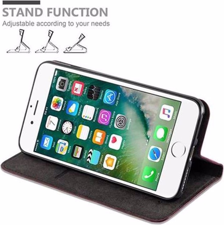 Actual product image Cadorabo Book Invisible Magnet Cover (Apple iPhone 7 Plus, Apple iPhone 7s Plus)