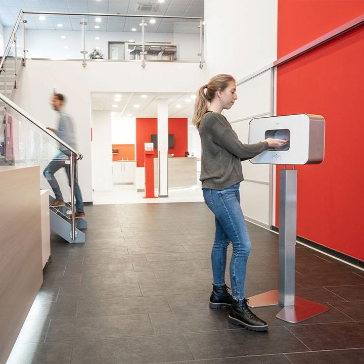 Immagine prodotto Ophardt Stazione di disinfezione Praesidio con sensore Erogatore di disinfettante 1000ml