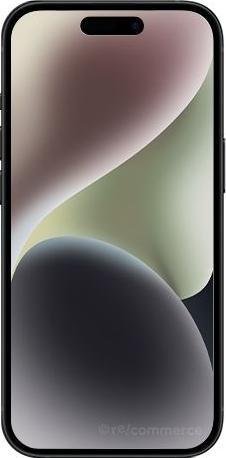 Produktbild Re!commerce iPhone 15 128GB Noir D - Bon état (128 GB, Schwarz, 6.10", 48 Mpx, SIM + eSIM, C / Gut)