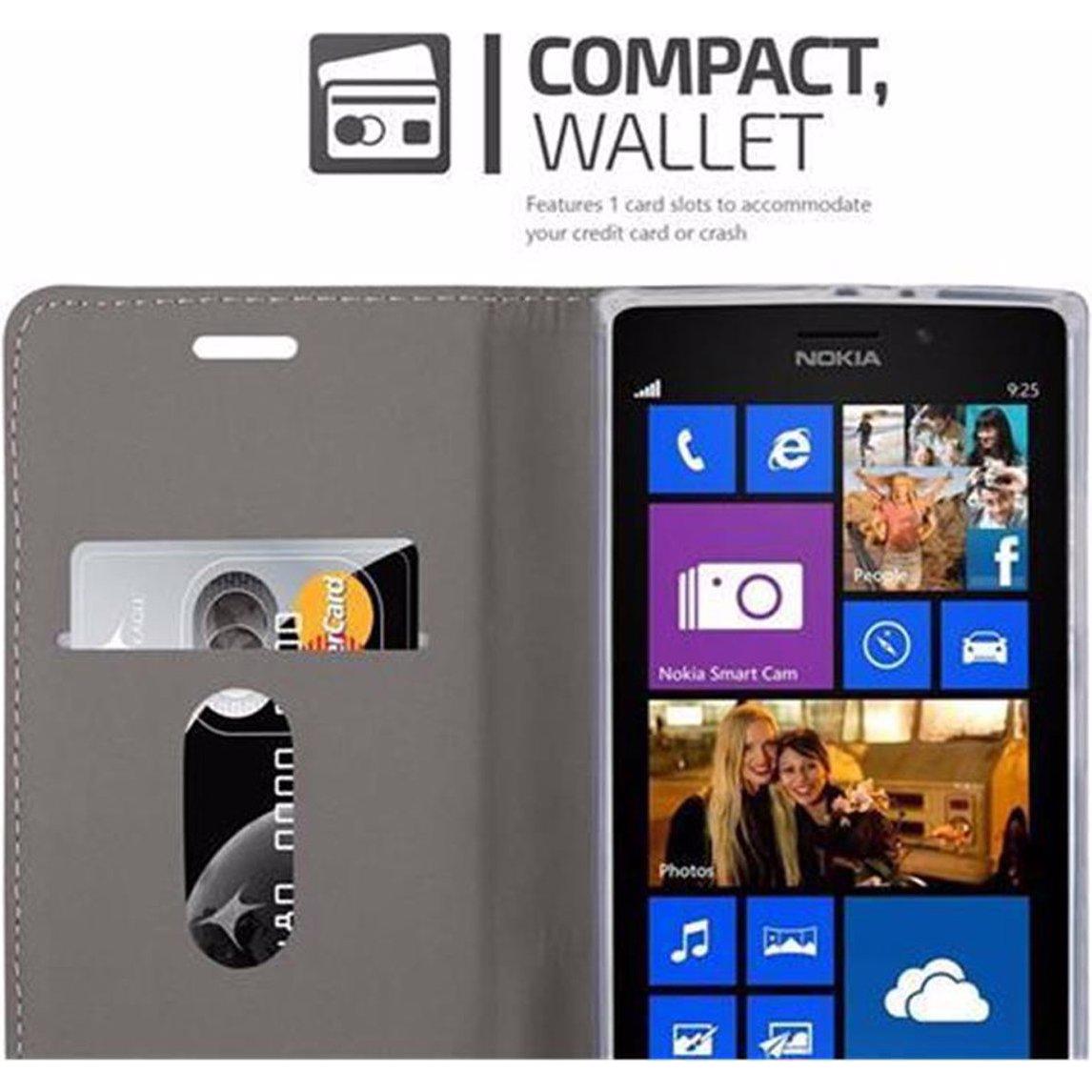 Thumbnail - Cadorabo Jeans Optik (Nokia Lumia 925), Smartphone Hülle, Grau, Braun
