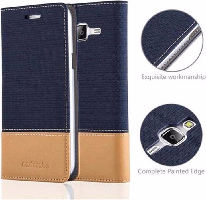 Image du produit Cadorabo Couverture look jeans Book (Samsung Galaxy J5 (2015))