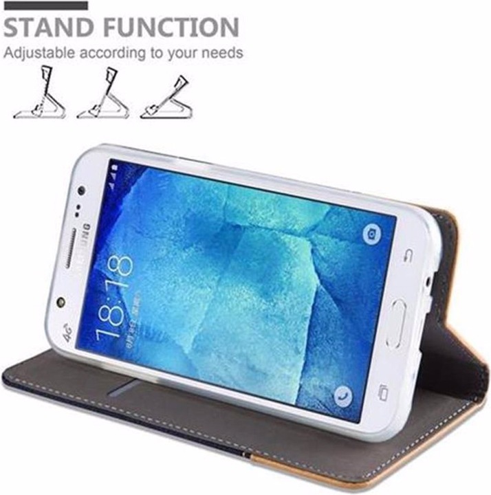Image du produit Cadorabo Couverture look jeans Book (Samsung Galaxy J5 (2015))