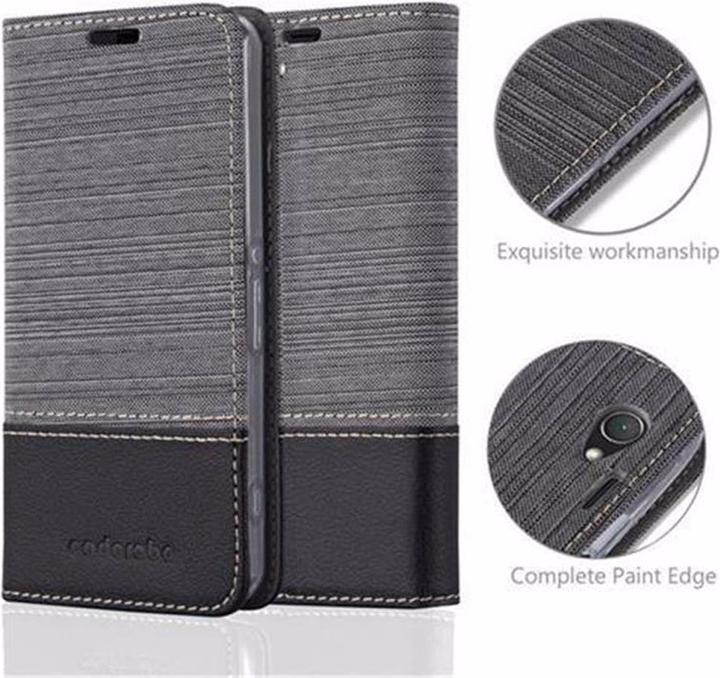 Actual product image Cadorabo Book Jeans Optics Cover (Sony Xperia Z1 Compact)