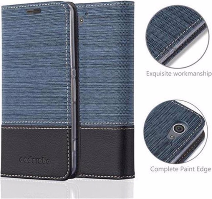 Actual product image Cadorabo Book Jeans Optics Cover (Sony Xperia Z2 Compact)