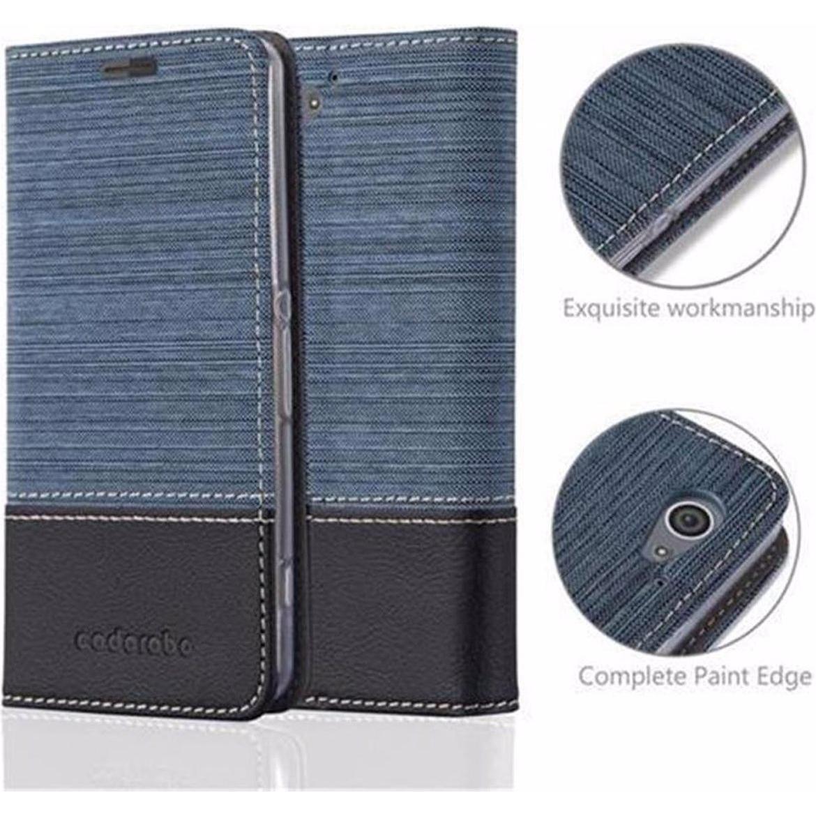 Thumbnail - Cadorabo Book Jeans Optik Cover (Sony Xperia Z2 Compact), Smartphone Hülle, Blau