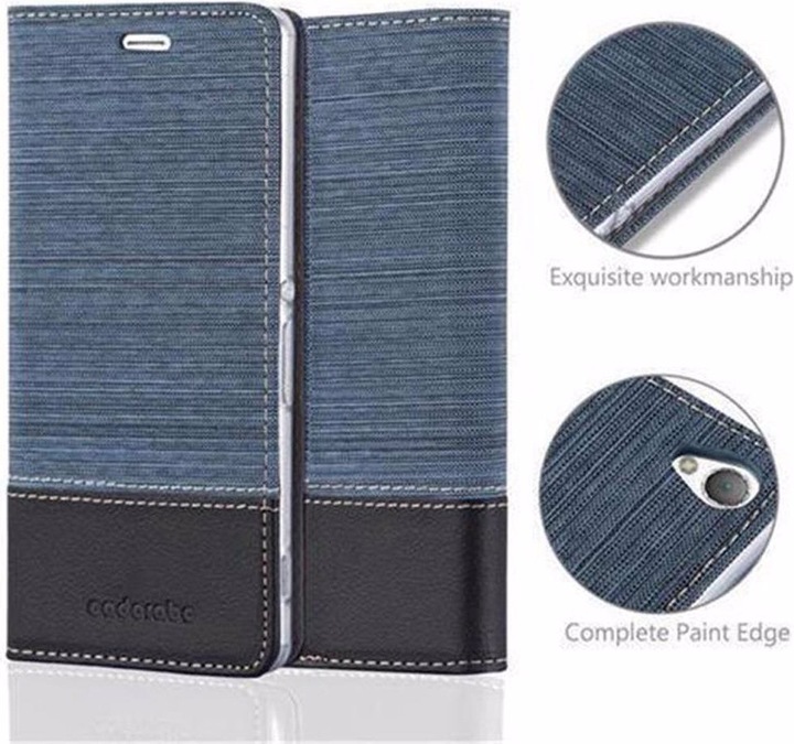 Image du produit Cadorabo Couverture look jeans Book (Sony Xperia Z3)