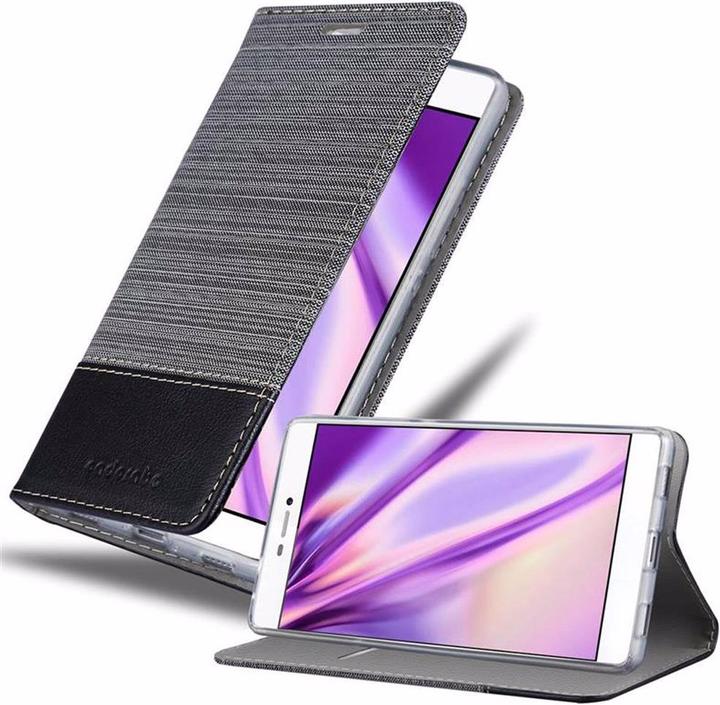 Actual product image Cadorabo Book Jeans Optics Cover (Huawei P8)