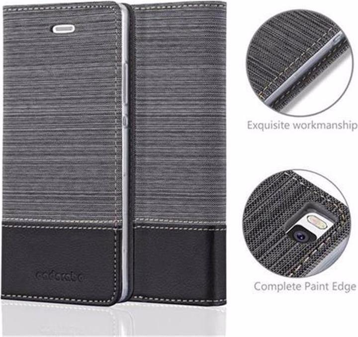 Actual product image Cadorabo Book Jeans Optics Cover (Huawei P8)