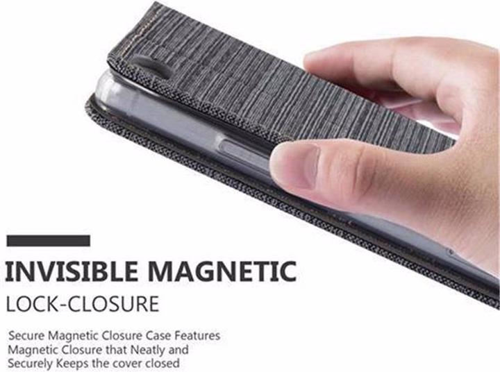 Actual product image Cadorabo Book Jeans Optics Cover (Huawei P8)