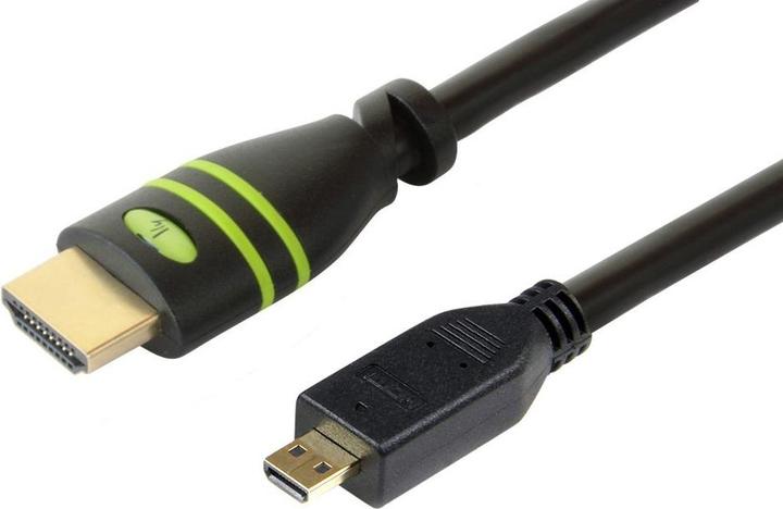 Produktbild Techly HDMI (Typ A) — micro HDMI (Typ D) (3 m, HDMI)