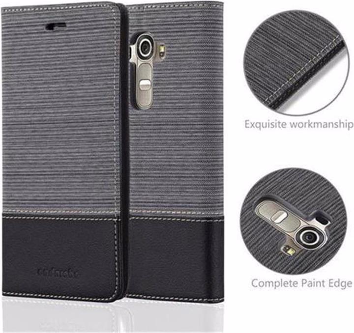 Actual product image Cadorabo Book Jeans Optics Cover (LG G4, Motorola Moto G4 Plus)