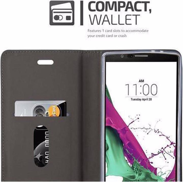 Actual product image Cadorabo Book Jeans Optics Cover (LG G4, Motorola Moto G4 Plus)
