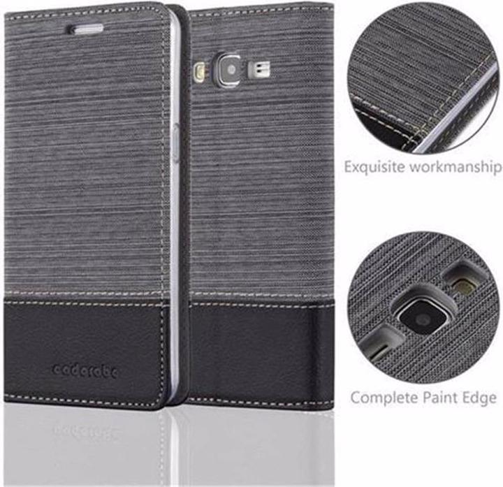 Actual product image Cadorabo Book Jeans Optics Cover (Samsung Galaxy Grand Prime)