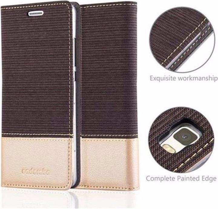 Actual product image Cadorabo Book Jeans Optics Cover (Huawei P8 Lite)