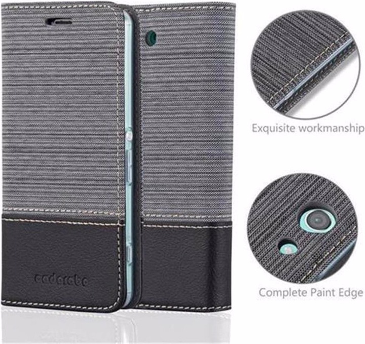 Produktbild Cadorabo Book Jeans Optik Cover (Sony Xperia Z3 Compact)