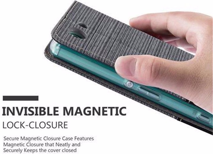Produktbild Cadorabo Book Jeans Optik Cover (Sony Xperia Z3 Compact)