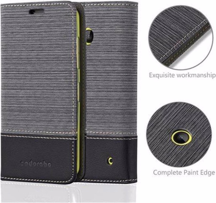 Produktbild Cadorabo Book Jeans Optik Cover (Nokia Lumia 630)