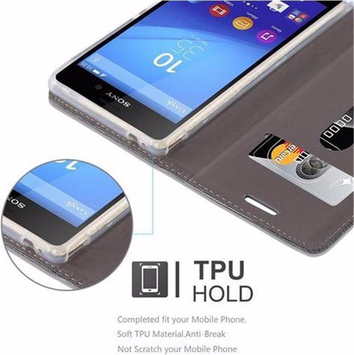 Productafbeelding Cadorabo Boek Jeans Optiek Cover (Xperia M4 Aqua)