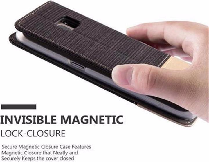 Actual product image Cadorabo Book Jeans Optics Cover (Samsung Galaxy S7)