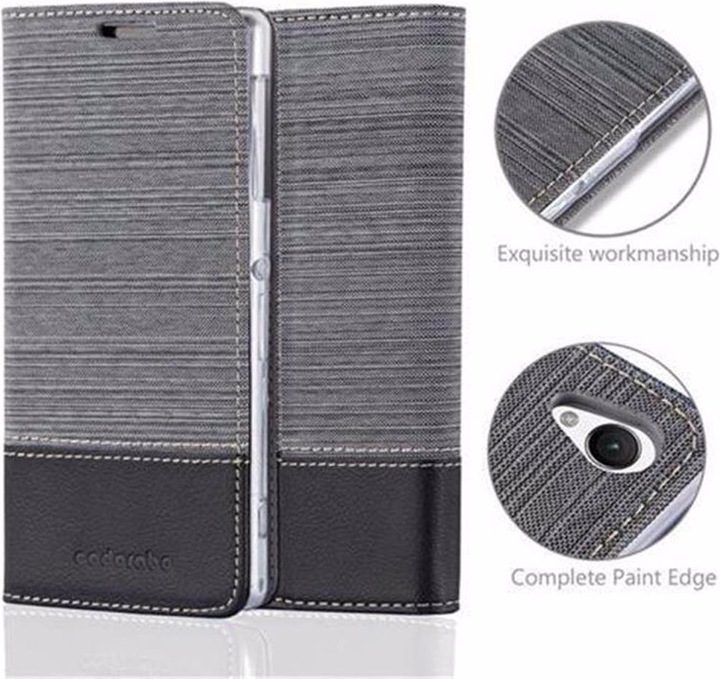 Actual product image Cadorabo Book Jeans Optics Cover (Sony Xperia Z1)