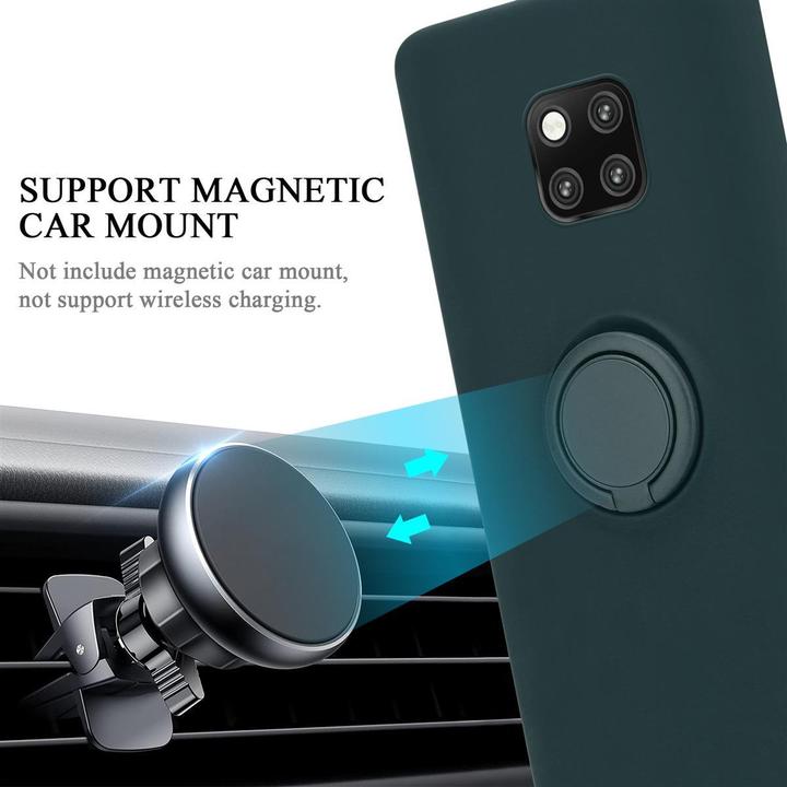 Actual product image Cadorabo TPU Liquid Ring Silicone Case Cover (Mate 20 Pro)