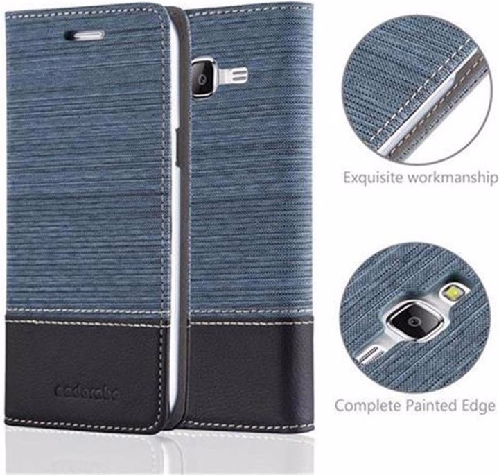 Image du produit Cadorabo Couverture look jeans Book (Samsung Galaxy J5 (2015))